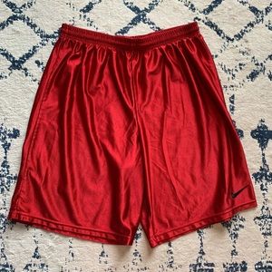 Nike Basketball Shorts — red